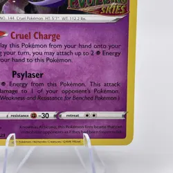 Galarian Articuno STAMPED Holo Prerelease card PROMO SWSH123 Evolving Skies - Image 5