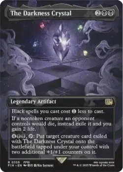 The Darkness Crystal (Borderless) -Foil Light Play MTG - Image 1