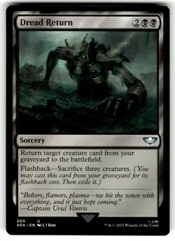 Dread Return Universes Beyond: Warhammer 40000 Regular MTG - Image 1