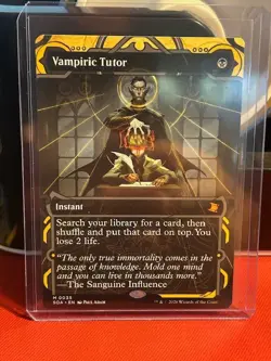 Vampiric Tutor-Secrets Of Strixhaven Mystical Archive-Borderless- NON-FOIL -0035 - Image 1