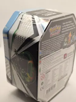 NEW Pokemon TIN BOX ( SAMUROTT ( EX LV.X )140 HP+ 4 Booster B&W - Image 3