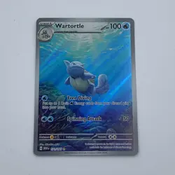 Pokemon TCG Wartortle Scarlet & Violet 151 Card Holo IR 171/165 - Image 1