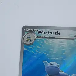 Pokemon TCG Wartortle Scarlet & Violet 151 Card Holo IR 171/165 - Image 5