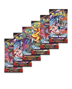 X2 Pokemon TCG: Mega Evolution-Chaos Rising Booster Bundle (6 Packs) Presale✅ - Image 2