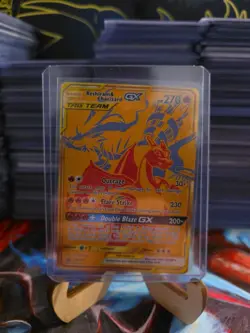 Pokemon Reshiram & Charizard GX TAG TEAM Promo SM247 English Card A156 - Image 1