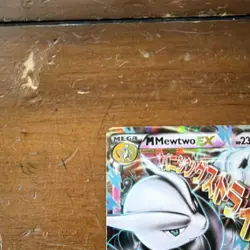 Pokemon M Mewtwo EX 63/162 Breakthrough Full Art Holo Ultra Rare Mega 2015 - Image 3