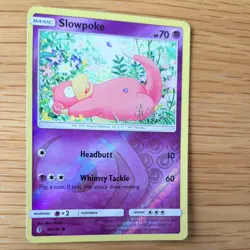 SLOWPOKE 48/145 POKEMON CARD (GUARDIANS RISING SET) REVERSE HOLO - Image 3