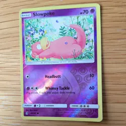 SLOWPOKE 48/145 POKEMON CARD (GUARDIANS RISING SET) REVERSE HOLO - Image 4