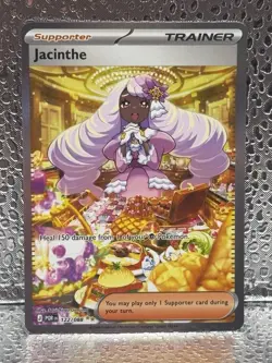 Pokemon Prismatic Evolutions Jacinth 122/088 Secret Rare Holo Full Art ENG 2026 - Image 1
