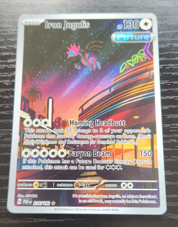 Iron Jugulis 216/182 AR Pokemon Paradox Rift English - Image 1
