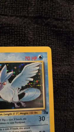 Pokemon TCG Fossil 1st Edition Articuno 2/62 Holo - Image 4