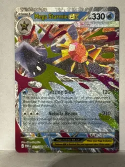 Mega Starmie ex 021/088 ME03: Perfect Order NM Pokemon Fast Shipping - Image 1