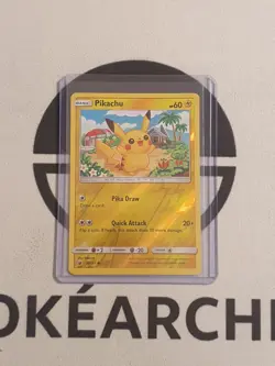 Pikachu 30/111 Aufziehen der Sturmrote Pokemon Karte Deutsch Reverse Holo NM - Image 1