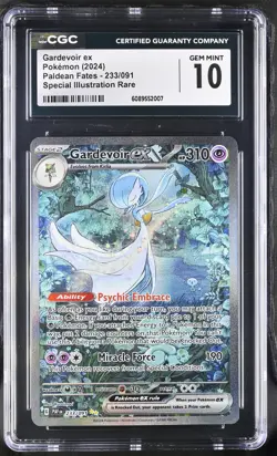 Gardevoir EX 233/091 Special Illustration Rare Pokemon CGC 10 Gem Mint *007 - Image 1