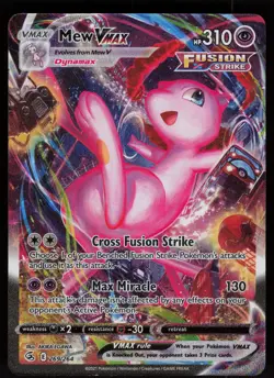 Mew VMAX 269/264 Alternate Art Fusion Strike Pokemon - Image 1