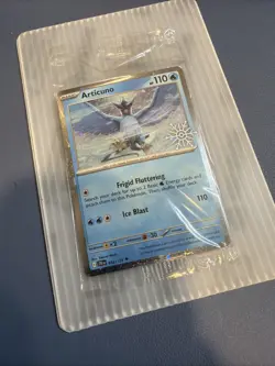 Articuno 032/159 (Holiday Calendar) Snowflake Stamp Promo Pokemon TCG SEALED - Image 1