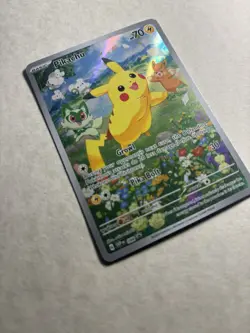 Pokemon Pikachu SVP 088 Scarlet & Violet Promo Full Art Holo 70 HP Card - Image 4