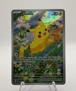 Pokemon TCG Pikachu SVP 088 Promo (Scarlet And Violet) NM - Image 1