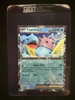 Lapras ex 022/088 ME03 Perfect Order Double Rare Holo Pokemon TCG Card NM - Image 5