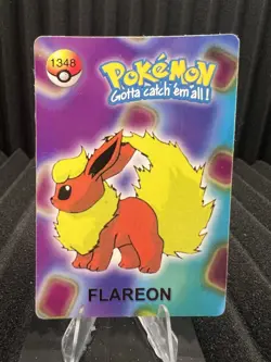 Alakazam #1346 - Pocket Monsters Vending Holo Prism - Bandai Nintendo 1999 - Image 2
