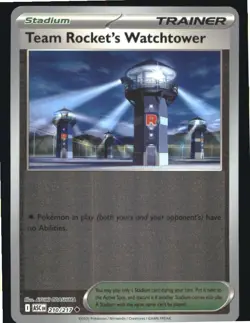 Team Rocket's Watchtower 210/217/210/217 ME: Ascended Heroes Reverse Holo NM - Image 1