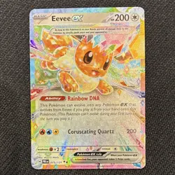 Pokemon Prismatic Evolutions Holo Full Art Lot - Eevee, Lugia, Tyranitar (9 Car… - Image 2
