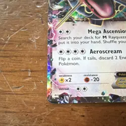 Pokemon Rayquaza EX XY69 Promo Holo Basic EX XY Shiny 2015 5ban Graphics - Image 5