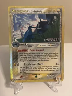 Pokemon TCG Metagross EX Delta Holo Rare Card 11/113 Played Condition - Image 1