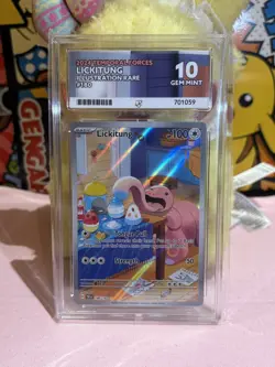 POKEMON TCG - Lickitung - Temporal Forces 180/162 (IR) - ACE 10 - Image 1