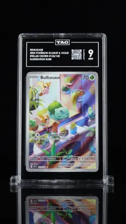 Pokemon TCG Squirtle & Bulbasaur Stellar Crown 148/142 & 143/142 TAG 9 - Image 2