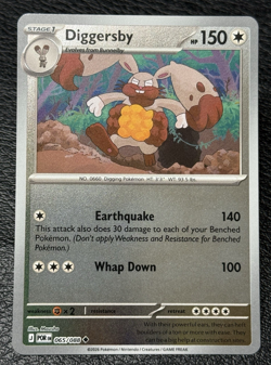 Diggersby 065/088 - Reverse Holo - Pokemon TCG: Perfect Order - English NM - Image 1