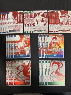 One Piece Card Game OP13 Promo Set 3rd Anniversary Treasure Campaign Paper Used - Image 3