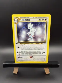 Togetic Unlimited Holo Rare Pokemon Neo Genesis 16/111 1st Edition MP - Image 1