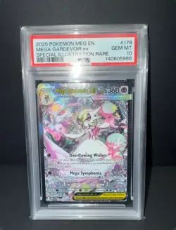 MEGA EVOLUTION SPECIAL ILLUSTRATION RARE - MEGA GARDEVOIR EX 178/132 - PSA 10 - Image 1