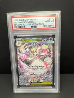 MEGA EVOLUTION SPECIAL ILLUSTRATION RARE - MEGA GARDEVOIR EX 178/132 - PSA 10 - Image 2
