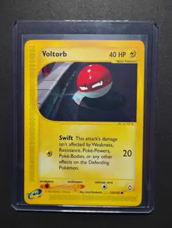 Voltorb Aquapolis Non-Holo NM Vintage Pokemon Card 2002. - Image 3