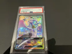 PSA 9 Shiny Reshiram GX SV51/SV94 | Hidden Fates Full Art | Pokemon TCG Card - Image 1