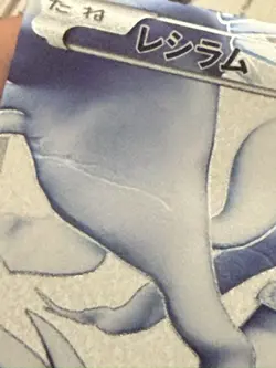 Reshiram 055/053 Black Collection 2010 SR Full Art Japanese Pokemon Card HP - Image 3