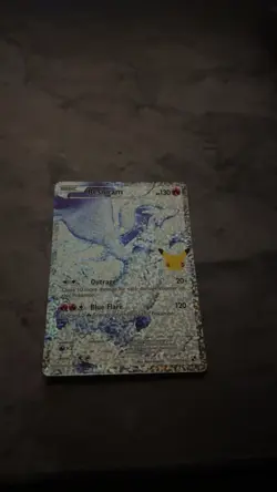 Pokemon TCG Reshiram Celebrations Full Art Card 113/114 Near Mint Condition - Image 1