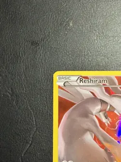 Reshiram XY74 Black Star Promo Full Art 2015 Pokemon Card LP - Image 5