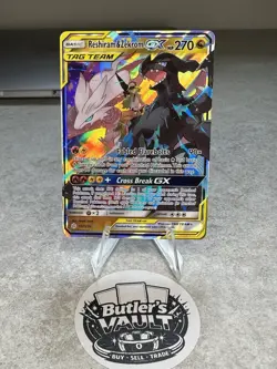 Pokemon TCG Reshiram & Zekrom GX Full Art Cosmic Eclipse Card 157/236 - Image 1