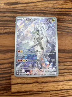 Pokemon TCG N's Reshiram Full Art Holo Card 167/159 Journey Together - Image 1
