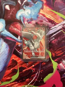 Pokemon TCG Reshiram EX Full Art White Flare Card 158/086 - Image 1