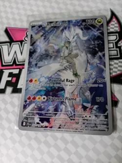 Pokemon TCG N's Reshiram Full Art Holo Card 167/159 Journey Together - Image 1