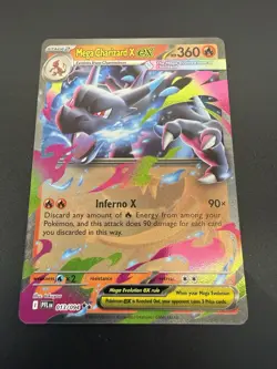 Mega Charizard X EX 013/094 | Phantasmal Flames | Double Rare Card | NM - Image 1