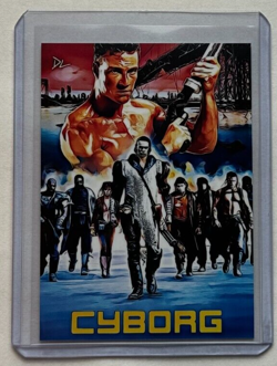 Cyborg Limited Edition Artist Signed "Jean-Claude Van Damme" Trading Card 1/10 - Image 1