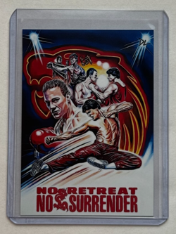 No Retreat, No Surrender Limited Artist Signed Jean-Claude Van Damme Card 3/10 - Image 1