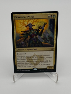 Magic The Gathering Card Game TCG MTG Tarkir Dragonstorm Severance Priest 0222 - Image 1