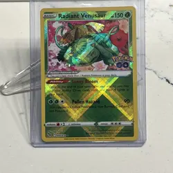 Pokemon TCG Radiant Venusaur Holo Card Pokemon Go 004/078 - Image 2
