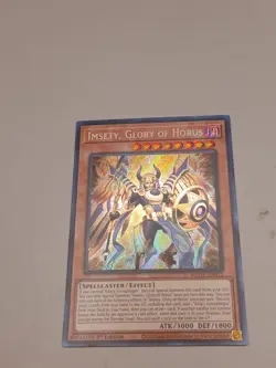 Yu-Gi-Oh! TCG Imsety, Glory of Horus 1st Edition Secret Rare Card AGOV-EN011 - Image 2
